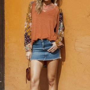 Boho Long Sleeve Top